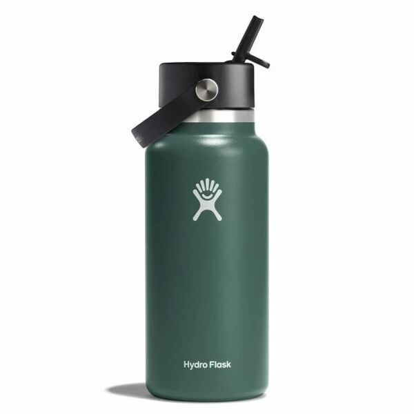 Hydro Flask 32 oz Wide Mouth Bottle With Flex Straw Cap Thumbnail