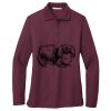 Ladies Silk Touch Long Sleeve Polo Thumbnail