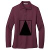 Ladies Silk Touch Long Sleeve Polo Thumbnail