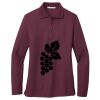 Ladies Silk Touch Long Sleeve Polo Thumbnail