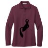 Ladies Silk Touch Long Sleeve Polo Thumbnail