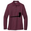 Ladies Silk Touch Long Sleeve Polo Thumbnail