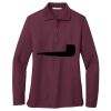 Ladies Silk Touch Long Sleeve Polo Thumbnail