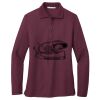Ladies Silk Touch Long Sleeve Polo Thumbnail