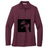 Ladies Silk Touch Long Sleeve Polo Thumbnail