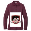 Ladies Silk Touch Long Sleeve Polo Thumbnail