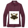 Ladies Silk Touch Long Sleeve Polo Thumbnail