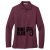 Ladies Silk Touch Long Sleeve Polo Thumbnail