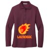 Ladies Silk Touch Long Sleeve Polo Thumbnail