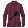 Ladies Silk Touch Long Sleeve Polo Thumbnail