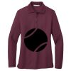 Ladies Silk Touch Long Sleeve Polo Thumbnail
