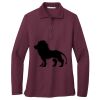 Ladies Silk Touch Long Sleeve Polo Thumbnail
