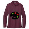 Ladies Silk Touch Long Sleeve Polo Thumbnail