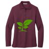 Ladies Silk Touch Long Sleeve Polo Thumbnail