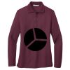 Ladies Silk Touch Long Sleeve Polo Thumbnail