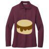 Ladies Silk Touch Long Sleeve Polo Thumbnail