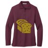 Ladies Silk Touch Long Sleeve Polo Thumbnail